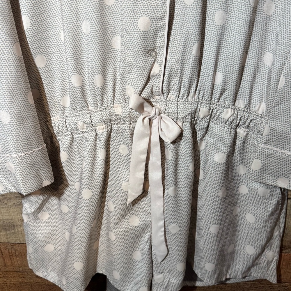 PJ SALVAGE Digity Dots Romper in Cement Women’s size XL Loungewear Pajamas - Picture 8 of 14